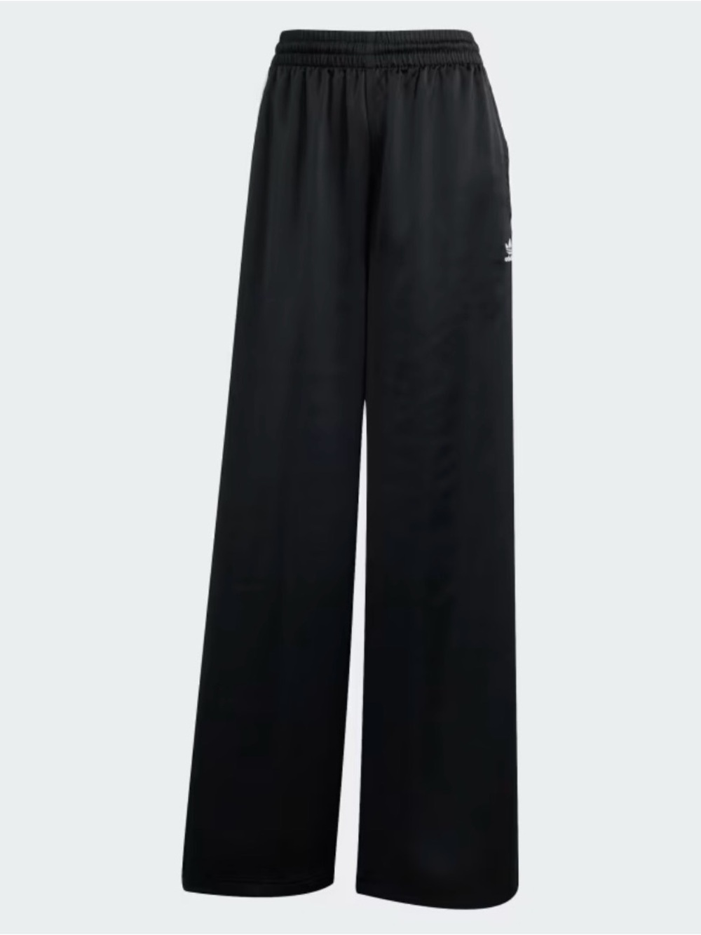 ADIDAS Adicolor Satin Wide Leg Track Pants - Picture 4 of 5